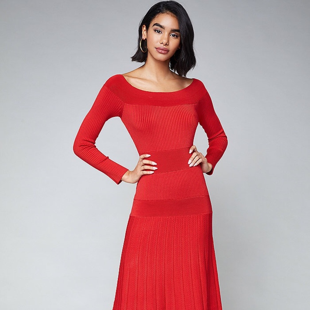 *Sold*Bebe Tatianna Sweater Dress